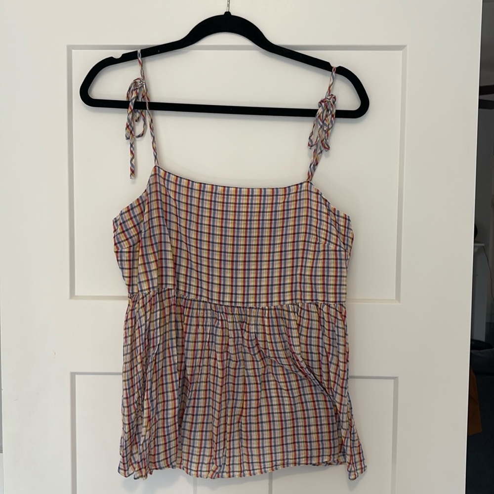 Loft outlet peplum tank top